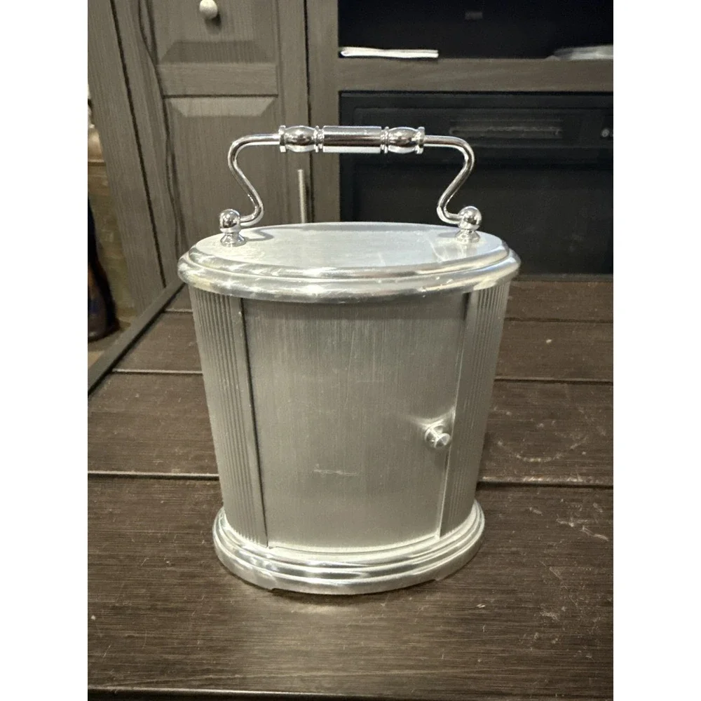 Danbury Clock Company Quartz Carriage Mantle‎ Desk Clock Roman Numerals